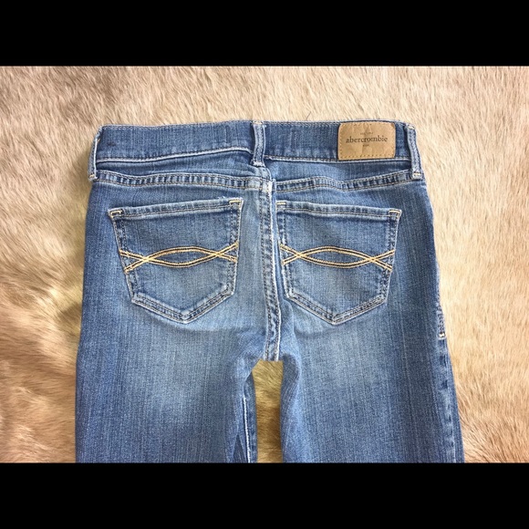 Girls Abercrombie Bootcut Jeans - Picture 5 of 6